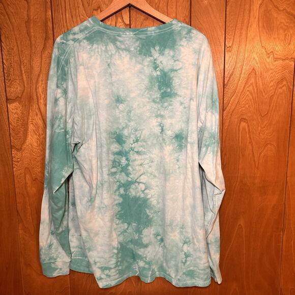 Hatsune Miku Long Sleeve Tie Dye Shirt Vocaloid Anime Graphic Tee Size XL - Picture 7 of 7
